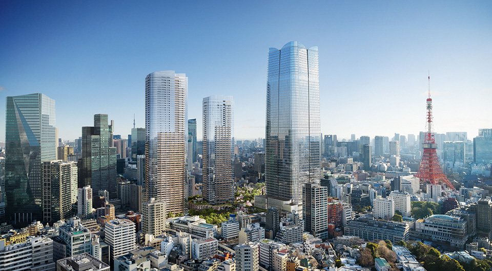 耗時35年日本都更案「麻布台之丘」，更新後打造日本全新第一高大樓「森JP塔」。(圖/森大廈提供)