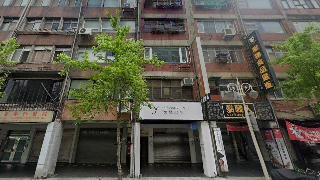 2023年台北市樓店交易單價前十名出爐，由大安區一處店面奪冠。(截自googlemap)