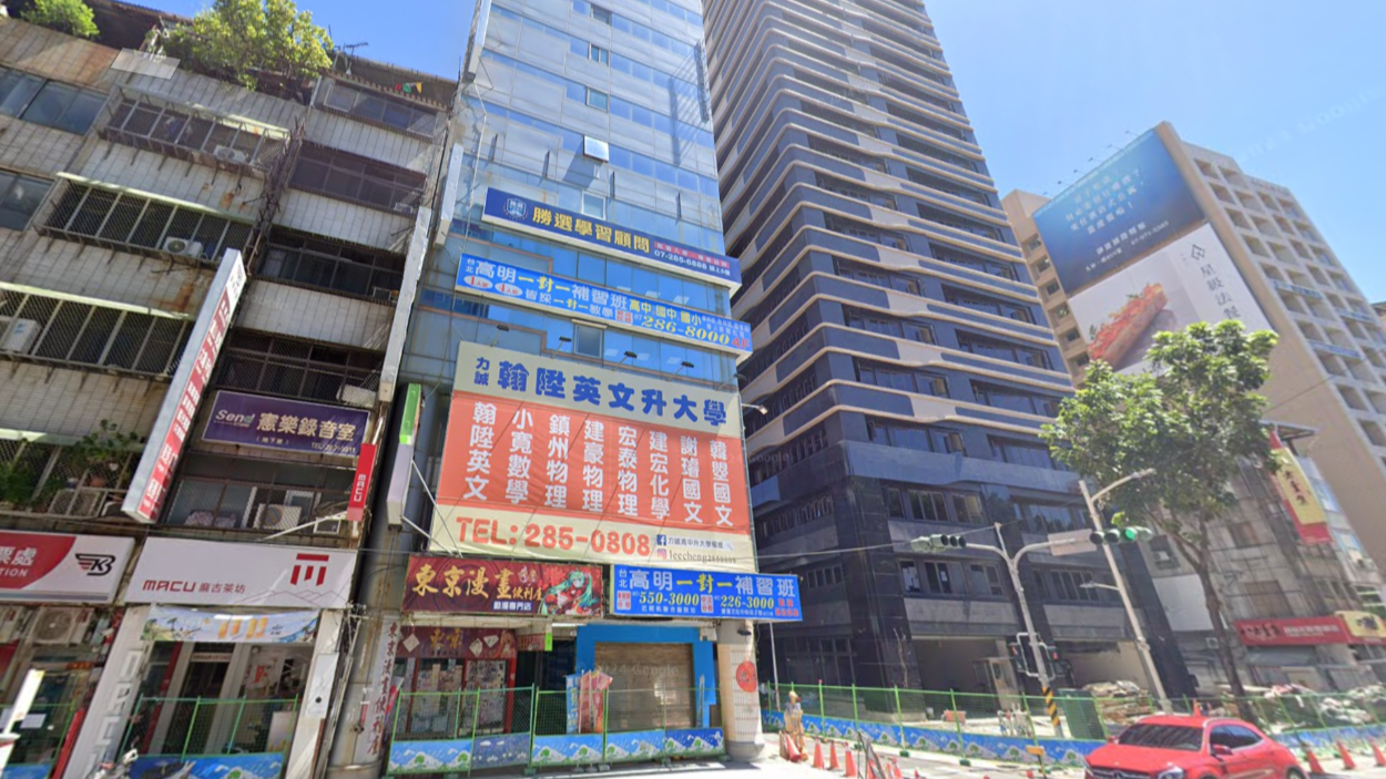 高雄商辦租金行情仍持續上揚。(圖截自googlemap)