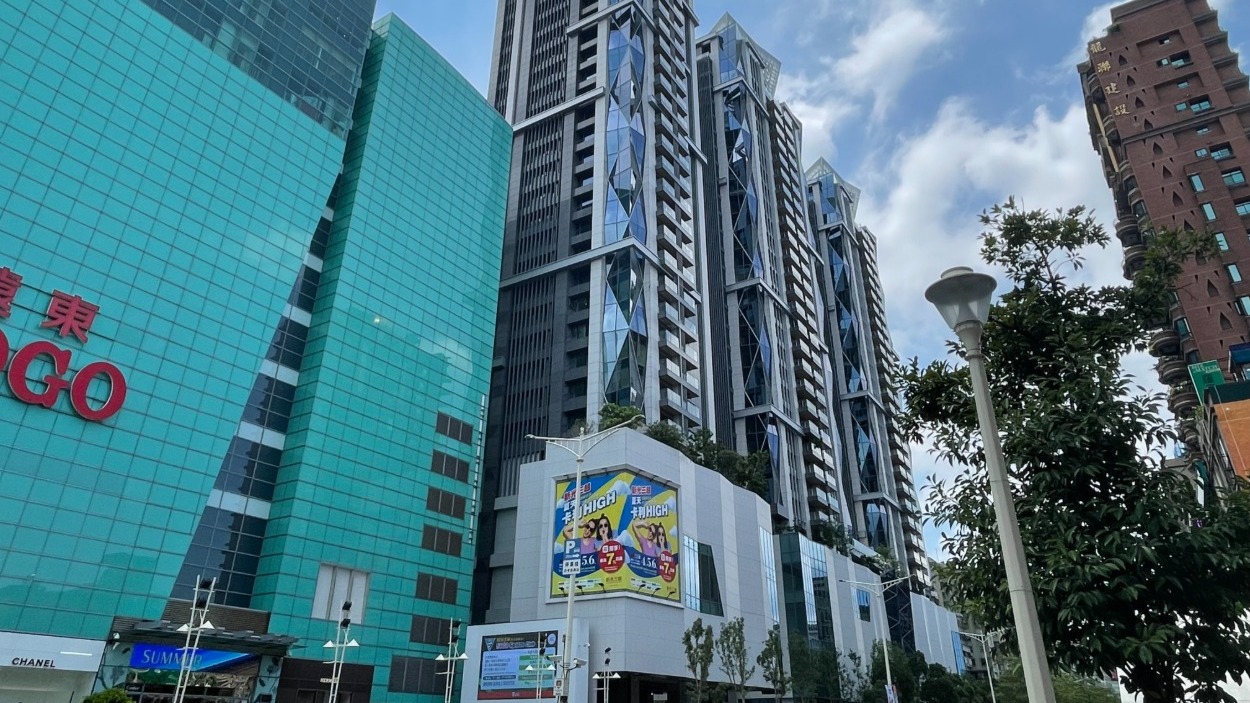 忠孝復興站的「Diamond Towers台北之星」揭露社區第三筆交易。(圖/台灣房屋提供)