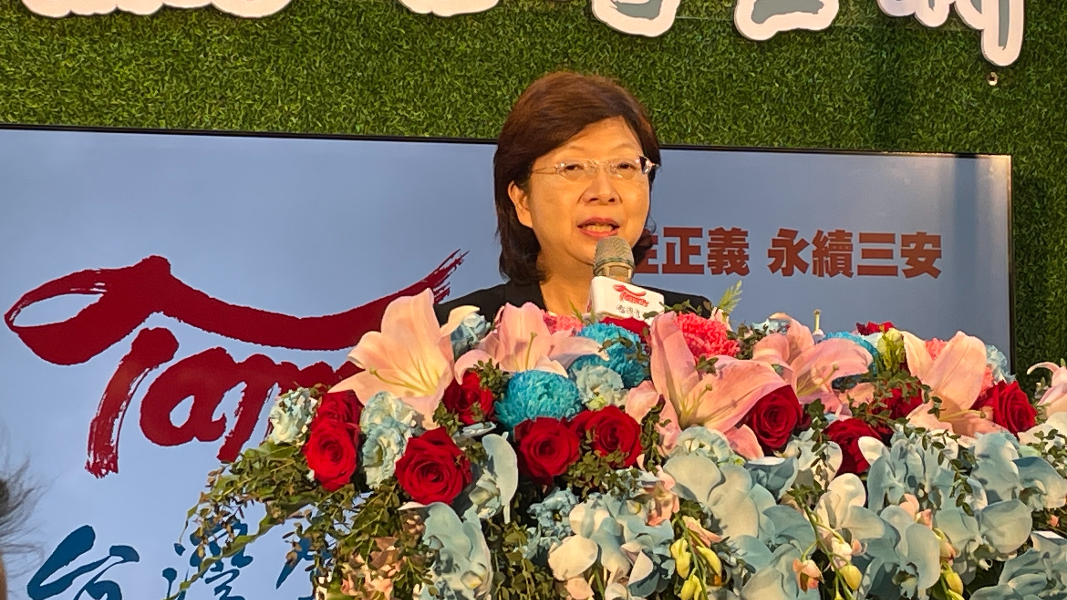 台灣金聯資產管理公司董事長宮文萍說明要扮演實現居住正義的重要推手。